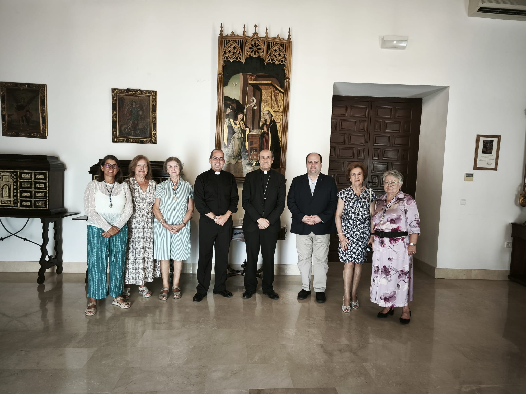 Visita al Sr. Obispo de Córdoba